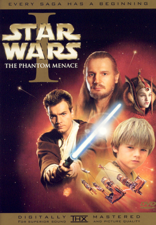 Star Wars The Phantom Menace Episode I DVD
