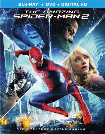 The Amazing Spider-Man 2 Blu-Ray+DVD+Digital