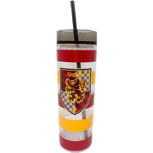 Harry Potter Gryffindor Travel Tumblr with Straw