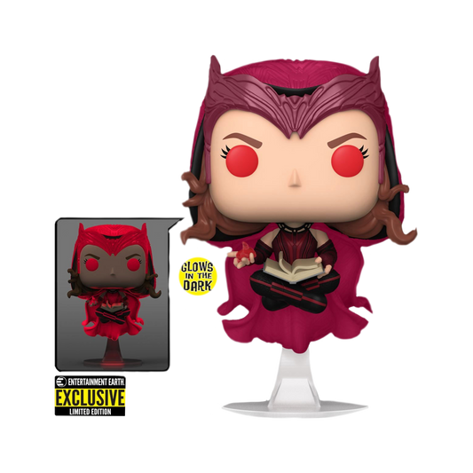 WandaVision Scarlet Witch Glow-in-the-Dark Pop! - Entertainment Earth Exclusive