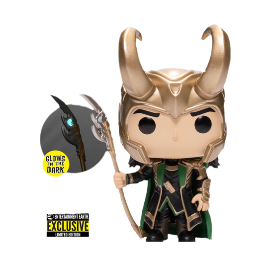 Avengers Loki with Scepter Pop! - Entertainment Earth Exclusive