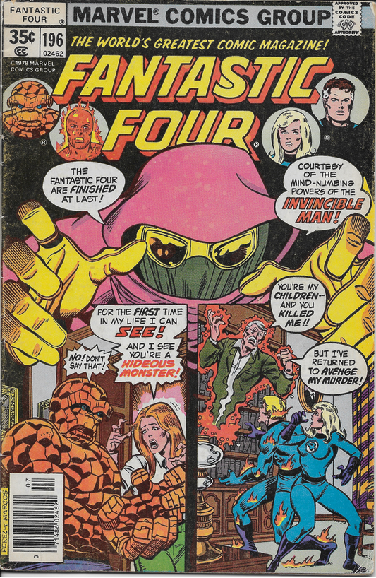 Fantastic Four (1961 1st Series) #196